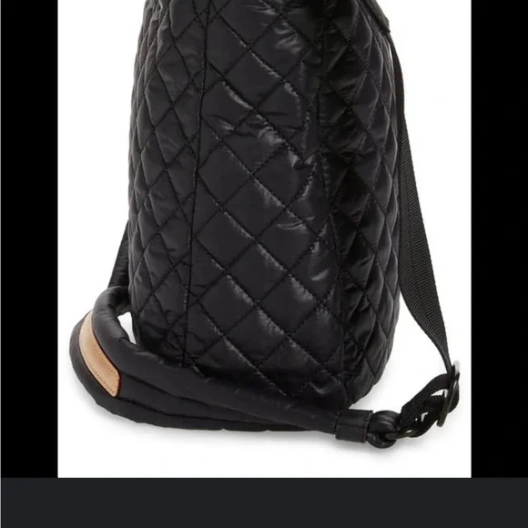 MZ WALLACE Parker Black Quilted Shoulder Bag NWT - Picture 2 of 11